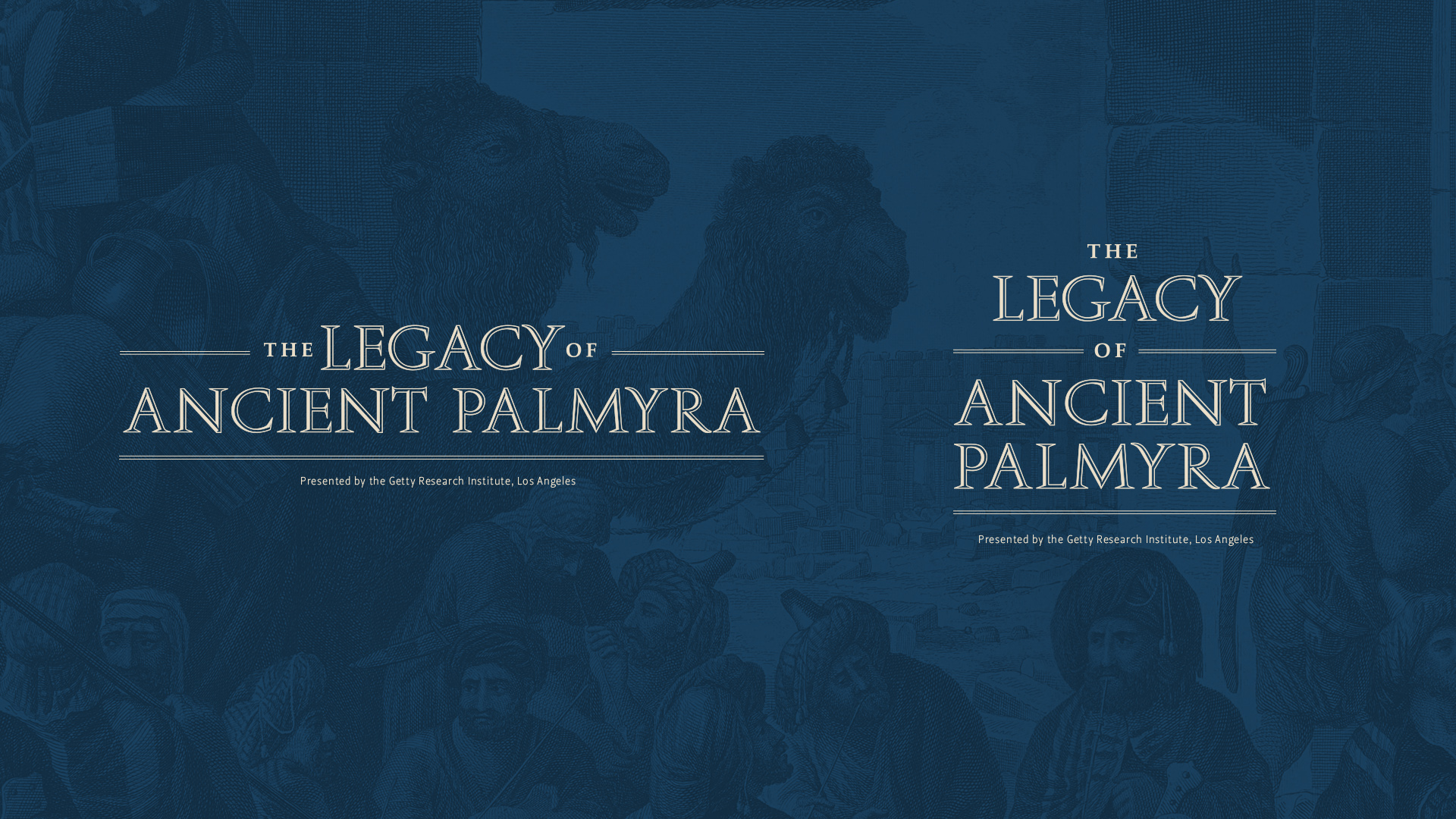 Exhibition Website & Identity: The Legacy of Ancient Palmyra